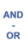 And / Or
