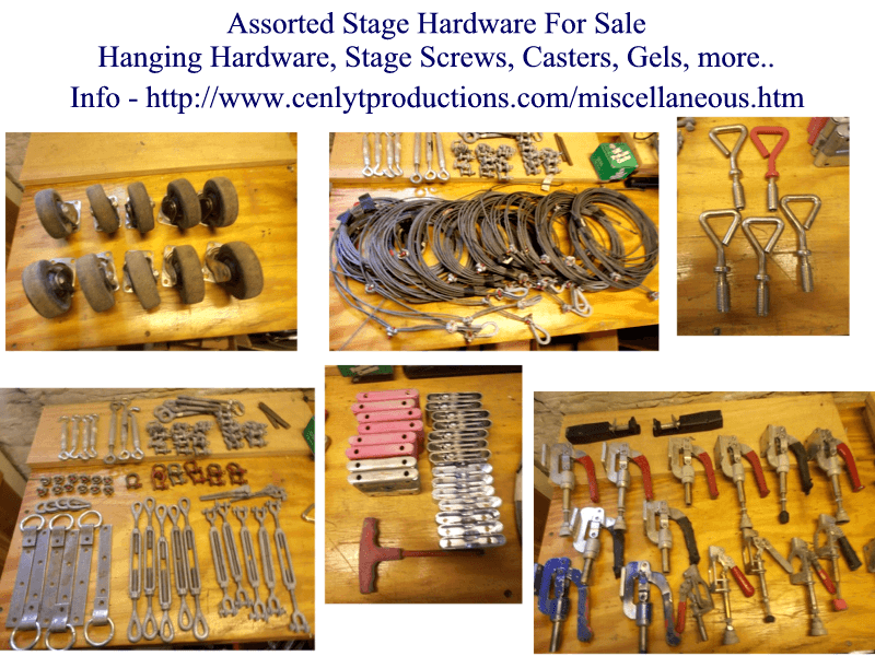 Stage Hardware For Sale